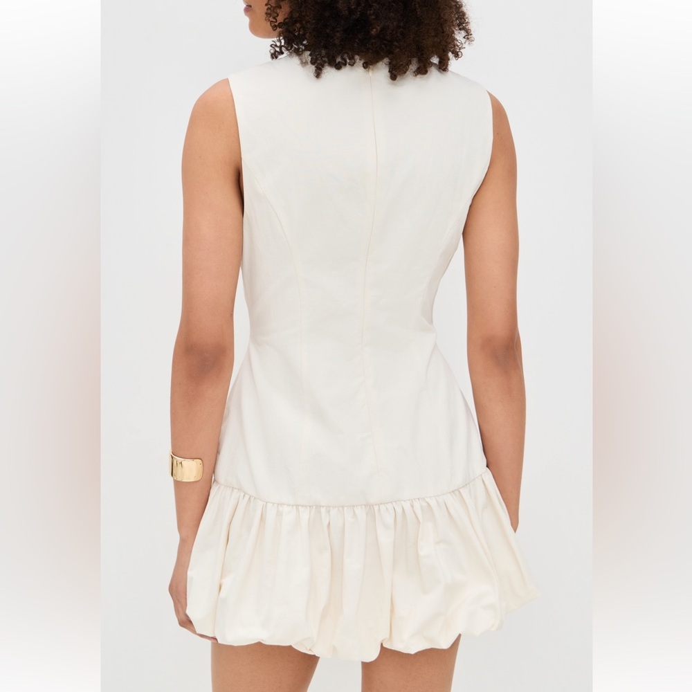 NWT Vrg Grl Cream Mini Dress - Picture 3 of 6